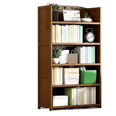 Imagem de KIZQYN Estante Prateleiras de estante de livros Móveis de Sala de Estar Prateleiras de Cubo Prateleiras de Armário de Exibição Estantes de Livros Estante de Cubo (Cor: Cinco Camadas 70)