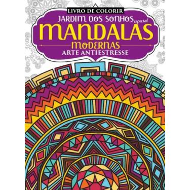 Livro - Livro para Colorir Antiestresse Jardim dos Sonhos - Mandalas na  Americanas Empresas