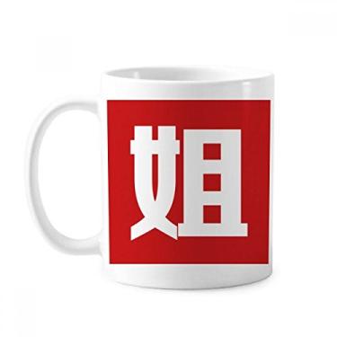 Imagem de Caneca chinesa com personagem da China cerâmica cerâmica caneca de café xícara de porcelana louça