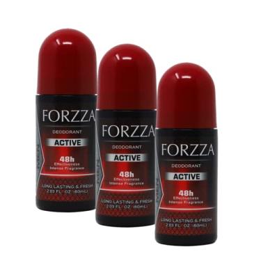 Imagem de FORZZA Forzza Desodorante Roll-on Active, pacote com 3 57 g, 3 unidades