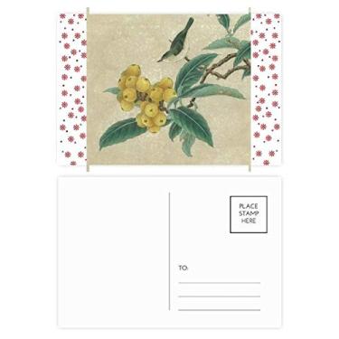 Imagem de Loquat – Boneco de pena bordado com pintura chinesa de Natal, Natal, celebração, cartão postal de bênção