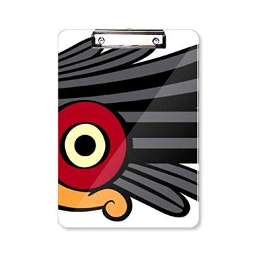 Imagem de Prancheta indiana de desenho de arte abstrata pena, pasta de prancheta para escrever placa de apoio A4