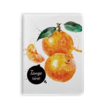 Imagem de Diário de capa macia para caderno de aquarela sabor sabor tangerine Fruit