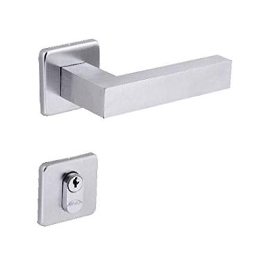 Imagem de Fechadura Quadra Z Ext, Arouca Fechaduras, 108044/40-Z-ZCE, Cromado Escovado