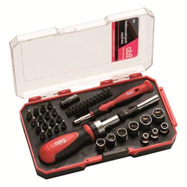 Imagem de CH FENDA JG C/41 PCS CB C/CATRACA SOQUETES E BITS