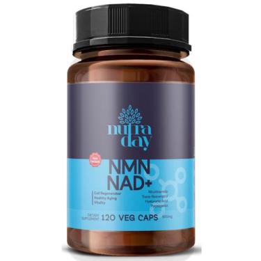 Imagem de Suplemento Nmn Nad+ Capsulas Rejuvenescedor Anti Idade Vitamina 120 Cá