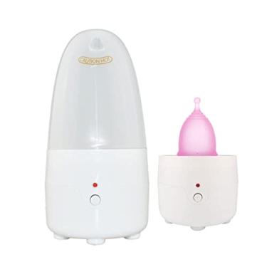 Imagem de Vaporizador de Copo Menstrual, Limpador de Disco Menstrual, Esterilizador de Copo Menstrual Máquina de Limpeza de Copo a Vapor para Mulheres Cuidados de Higiene Feminina, Presentes (plugue ue)