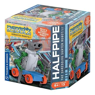 Imagem de Thames & Kosmos ReBotz: Halfpipe - The Shredding Skater Robot | Build a Wacky Motorized Robot! | Collect All 4 | Combine to Make New Robotic Creations | Great Stocking Stuffer, Easter Basket Goodie