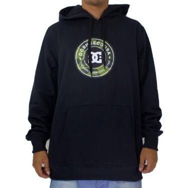 Imagem de Moletom Dc Shoes Collective Camo Fill Preto-Masculino
