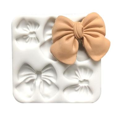 Imagem de Moldes de silicone para fondant de arco para bricolage chocolate doce pudim goma cupcake decoração sobremesas moldes artesanais Artesanía