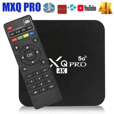Imagem de MXQ Pro Smart TV Box  Versão Global  Android  Dual WiFi  2GB de RAM  16GB ROM  3D  Youtube Media