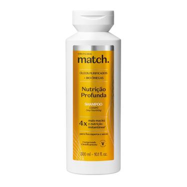 Imagem de O BOTICARIO MATCH SHAMPOO NUTRIÇÃO PROFUNDA 300ml