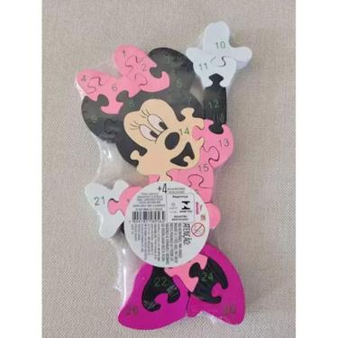 Imagem de Quebra Cabeça Alfanumérico Minnie - Toy Mix