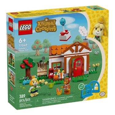 Imagem de Blocos de Montar - Animal Crossing - Visita de Isabelle LEGO DO BRASIL