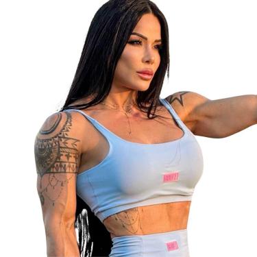Imagem de Top Feminino New Dress Academia Musculação Ginástica Boot Training Brasil-Feminino