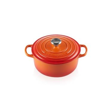 Imagem de Le Creuset Panela Redonda 20cm Signature Laranja