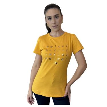Imagem de Camiseta Feminina Estampada Prata Colcci-Feminino