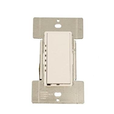 Imagem de Leviton MCX10-1LW Mural 1000VA Marca Eletrônica Digital Predefinida Capacidade Cena 10 Powerline Fluorescente Rocker Dimmer, Polo Único, Branco