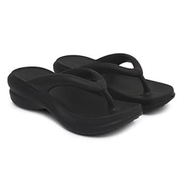 Imagem de Tamanco Ortopédico Chinelo Nuvem Ideal Para Esporao e Dores Nas Pernas (39/40, Preto)