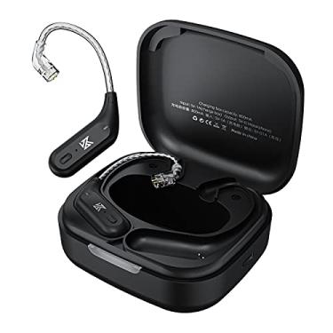 Imagem de G.K KZ AZ09 Cabo Bluetooth sem fio, HiFi Upgrade Ear Hook, Bluetooth 5,2 polegadas, cabo de substituição para monitor de ouvido ZSX/ZSN/ZS10PRO/ZSNPRO/ZSNProX/AS12/ZAX (pino C)