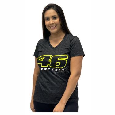 Imagem de CAMISETA BABY LOOK FEMININA VALENTINO ROSSI 46 MOTOGP-Masculino