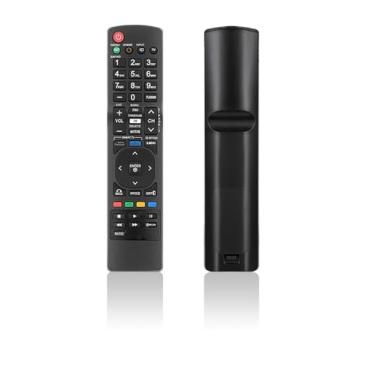 Imagem de JISOWA Controle remoto de substituição para LG 32LV3400 42LV5500-UA 42LW5000-UC 47LW5700 55LW6500-UA 47LM5800 50PV400-UB 32LK330-UB 37LK450-UH 42LK50-UH 42LK550-UH 20-UA 40 7LK451C 55LK530 55LV5400 TV