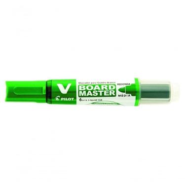 Imagem de Marcador Para Quadro Branco V-board Master Pilot Recarregável Verde Escuro