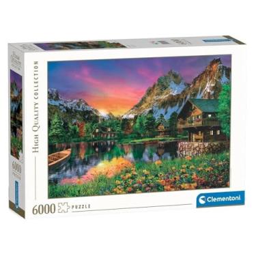 Imagem de Puzzle 6000 peças Lago Alpino - Clementoni