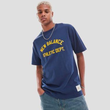 Imagem de Camiseta New Balance Greatest Hits Ringer Marinho - P