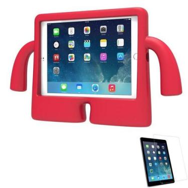Imagem de Capa Protetor Infantil para iPad 8G 10,2"/Pel Vidro (Verm) - Global Ca
