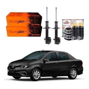 Imagem de Kit Amortecedor Dianteiro Etios Sedan 1.5 2017 A 2019 - Cofap