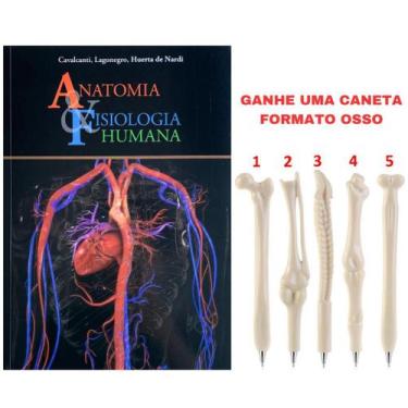 Imagem de Anatomia E Fisiologia Humana Imagens Coloridas + Caneta - EDITORA CORP