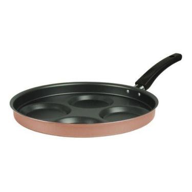 Imagem de Frigideira Para 4 Ovos Rose Antiaderente Dona Chefa Linha Gourmet Tefl