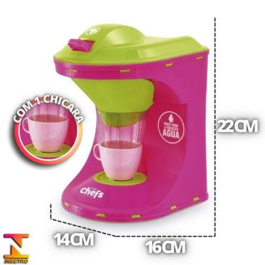Imagem de Brinquedo Cafeteira de Cozinha Infantil Solta Água C/ Xicara - Usual B