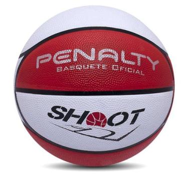 Imagem de Bola Basquete Penalty Shoot X - Única, Vermelho, Branco, U
