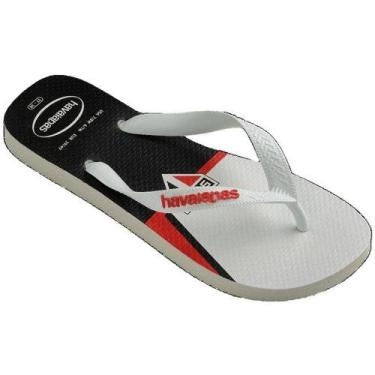 Imagem de Chinelo Havaianas Top Times São Paulo, Branco, 41