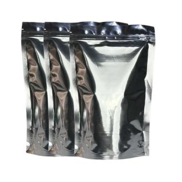 Imagem de Saco Stand Up Pouch Metalizado Com Zip Lock 30x43 - 50un - LAURINDOS C