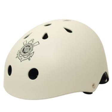 Imagem de Capacete Corinthians Performance Segurança para Esportistas - Skate De