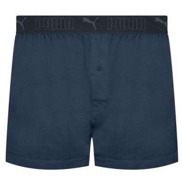 Imagem de Cueca Samba Canção Masculina Adulto Com Cós Elástico E Abertura - Sele