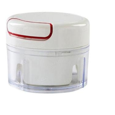 Imagem de Mini Multiprocessador Triturador Manual 2 Lâminas Inox Alho - OEM