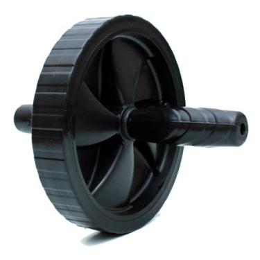 Imagem de Roda Exercícios Abdominal E Lombar Rythmoon, Preto