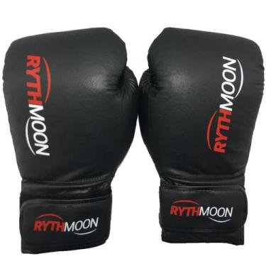 Imagem de Luva Boxe Muay Thai Standard 6OZ Rythmoon ST, Preto