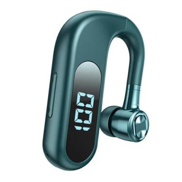 Imagem de Fone de Ouvido Bluetooth, Fone de Ouvido Sem Fio Bluetooth V5.2, Fones de Ouvido Com Redução de Ruído de Ouvido único para Telefone Celular, Laptop, Motorista e Caminhoneiro (V13