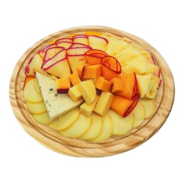 Imagem de Tabua Redonda Para Queijo E Pizza Luxo Com 35 Cm - Ana Decorações 