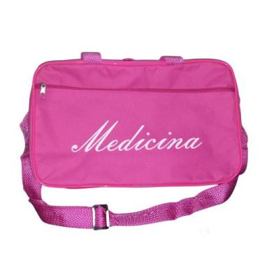 Imagem de Bolsa para Medicina com Alça de Mão e Ombro - Medclar, Rosa
