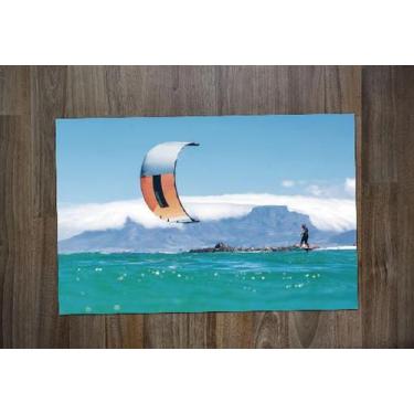 Imagem de Jogo Americano Retangular Neoprene Kitesurf - Deluzz