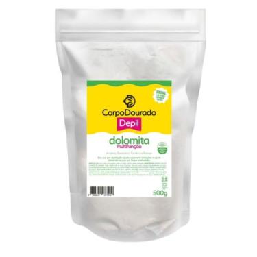Imagem de Dolomita Pó Corpo Dourado Depil 500g