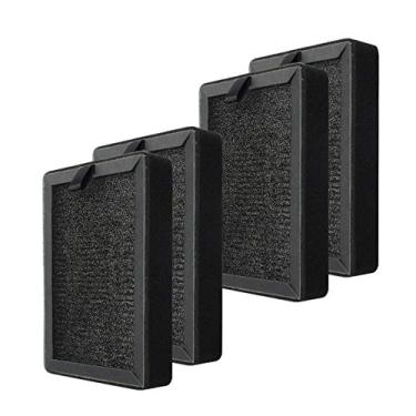 Imagem de PUREBURG Pacote com 4 filtros HEPA de substituição de alta eficiência compatíveis com purificador de ar LEVOIT LV-H128, peça # LV-H128-RF