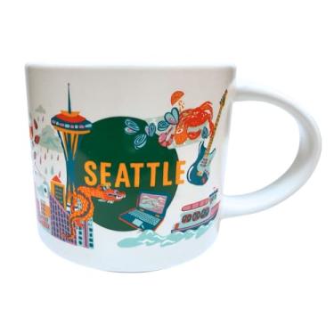Imagem de Starbucks Caneca de café cerâmica Discovery Series Seattle, 400 ml