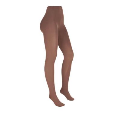 Imagem de Meia Calça Plus Size Trifil 6101 Microfibra Fio 40, EE, Mel